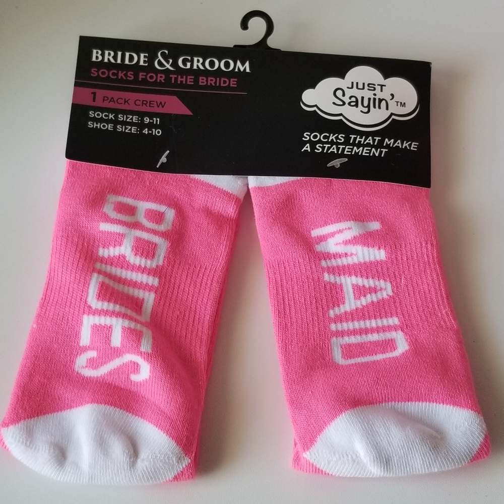 Bride & Groom Socks For the Bride New